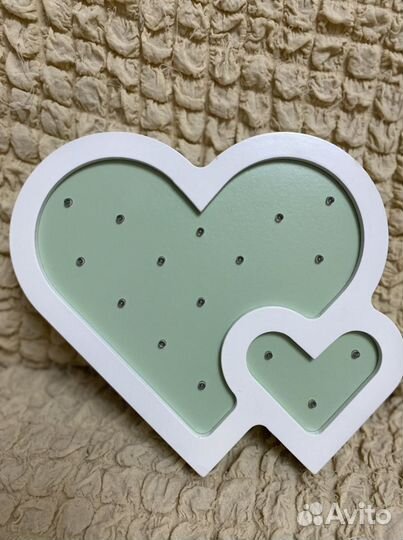 Светильник ночник «сердечко»