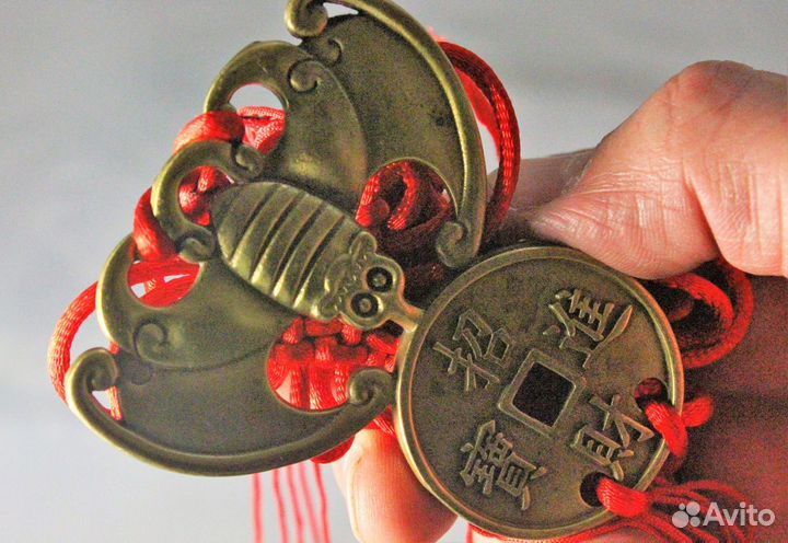 Летучая мышь Подвеска с Узлом Удачи 40 см RU*076