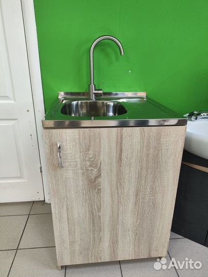 Тумба с раковиной на 60