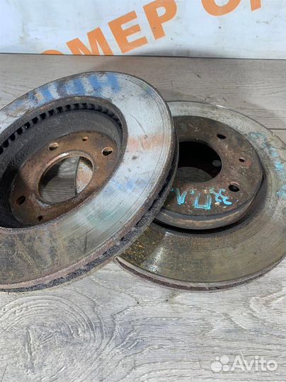 Диск тормозной передний вентилируемый Mitsubishi