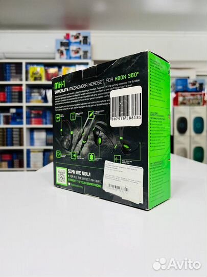 Xbox 360 Гарнитура Проводная Gioteck MH-1