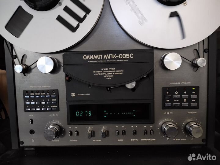 Катушечный магнитофон Олимп 005