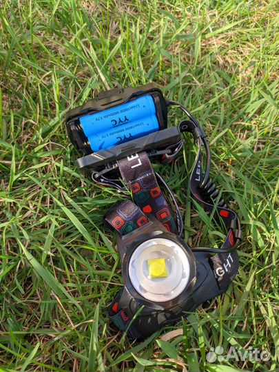 Мощный налобный фонарь