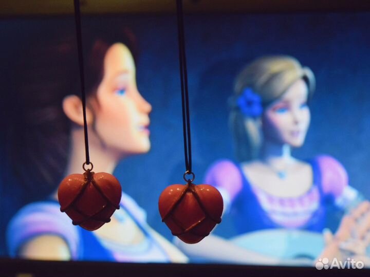 Кулон/украшение Барби и хрустальный замок Barbie