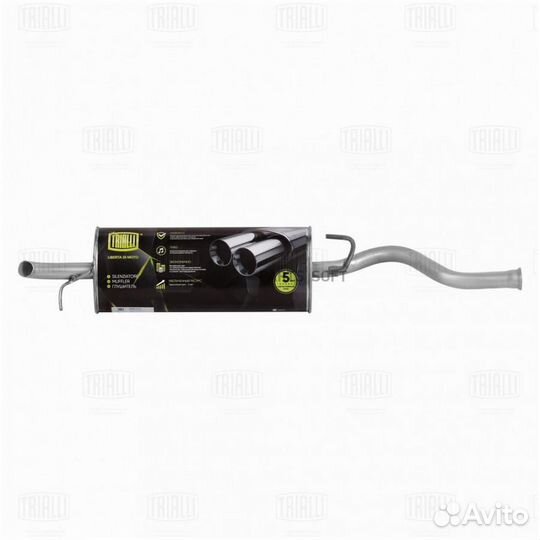 Trialli EMM0122 Глушитель LADA 2172 priora