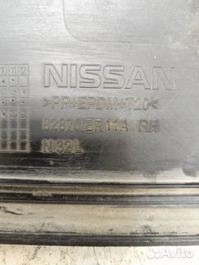 Накладка двери задней правой