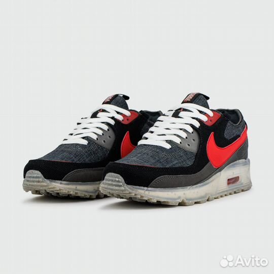 Кроссовки Nike Air Max Terrascape 90 Black Red Txt