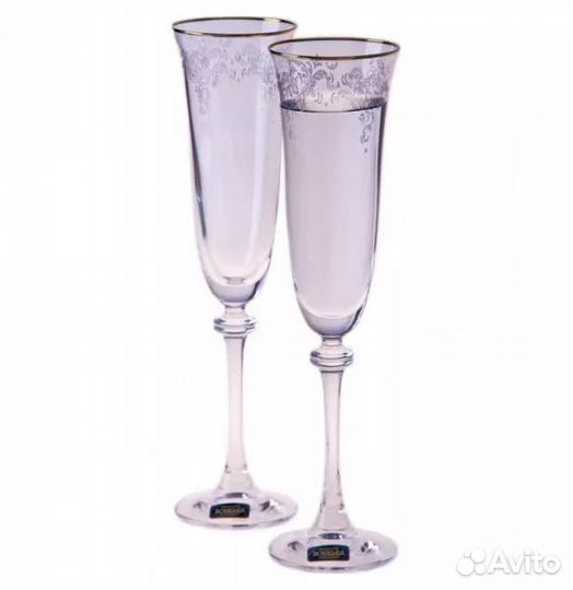 Бокалы, фужеры и рюмки Crystalite Bohemia