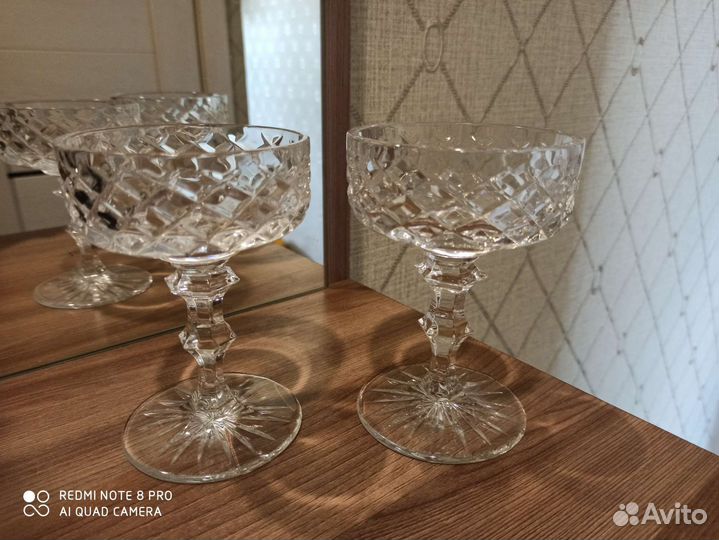 Фужеры для шампанского,свадебные, креманки ваза