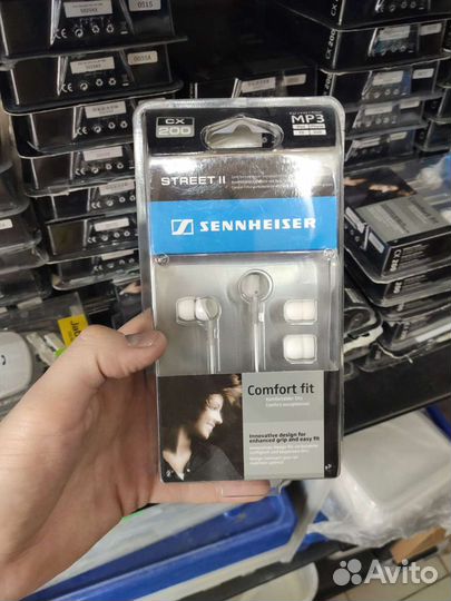 Наушники Sennheiser CX 200 Street II Новые Черный