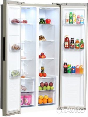 Холодильник Hyundai CS4505F нержавеющая сталь