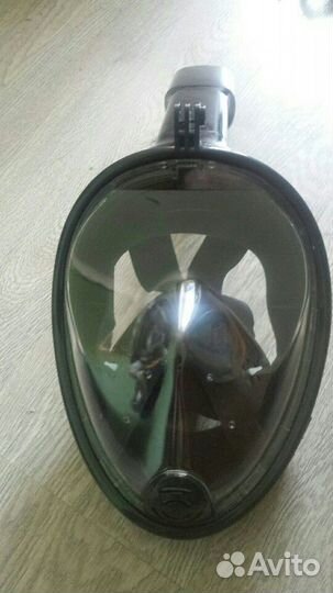 Маска для снорклинга с креплением для экшн камеры