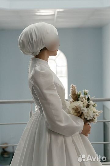 Свадебное платье, платье на никах