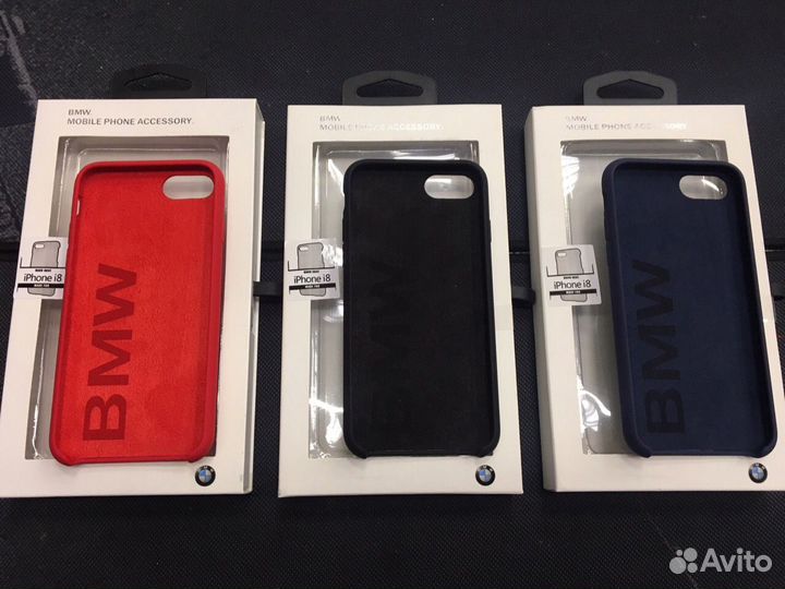 Silicone Case BMW iPhone 7 / 8 Red