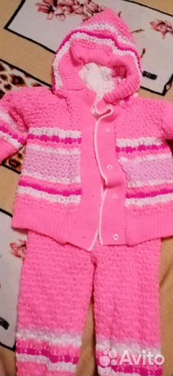 Костюм и шапочка зимняя