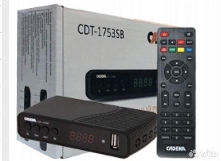Цифровая тв приставка новая