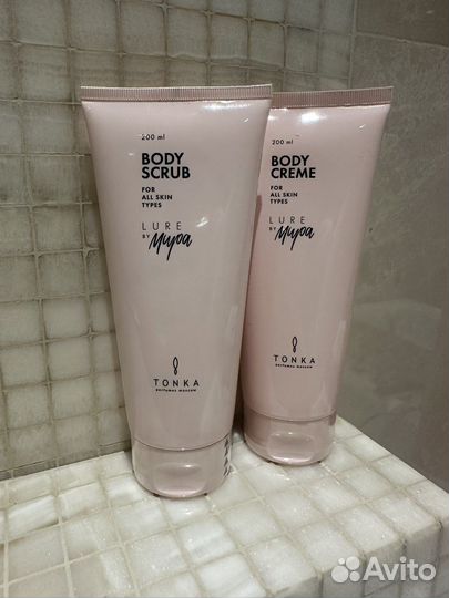 Tonka Perfumes крем и скраб для тела