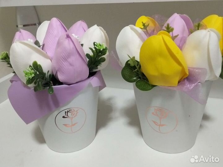 Тюльпаны мыльные