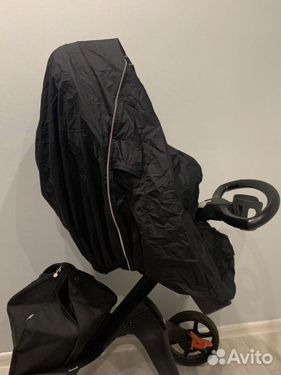 Дождевик на коляску stokke