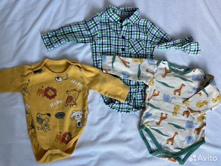 Пакет одежды на малыша 68-74