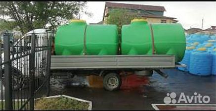 Пластиковые емкости для воды 10 м3