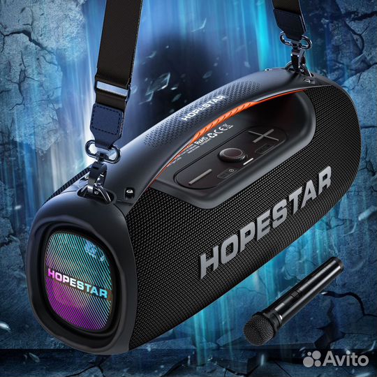 Портативная колонка hopestar A60 party 100W Black