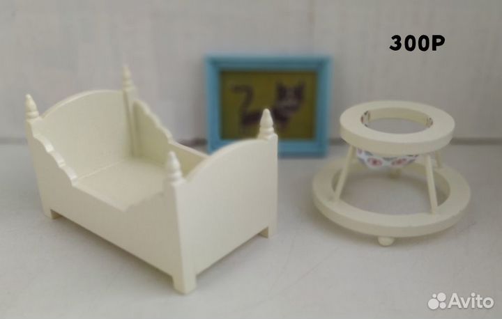 Мебель Кукольный дом Hachette кровать