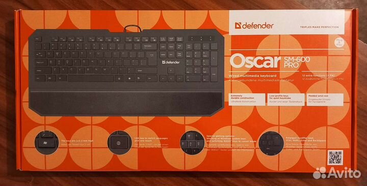 Клавиатура Defender Oscar SM-600 PRO