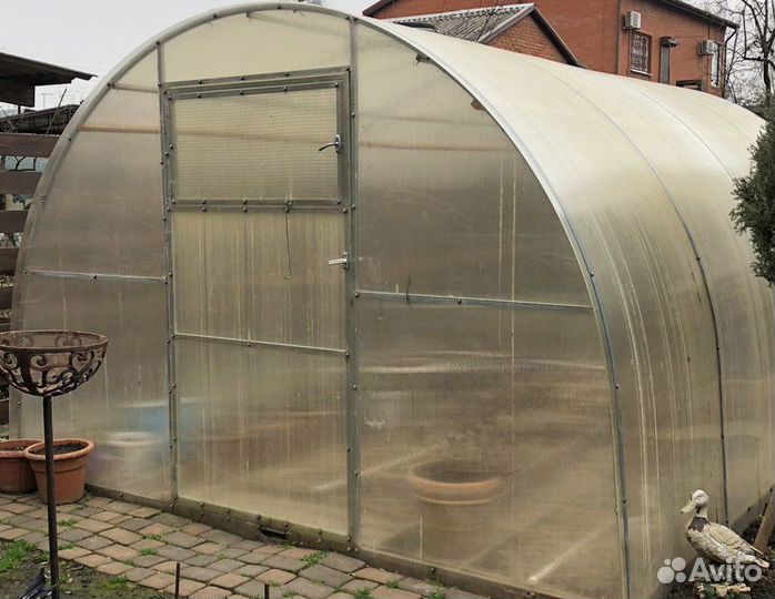 Теплица поликарбонат бу