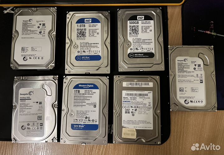 Жесткие диски 500Gb - 1000Gb