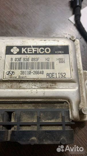 Эбу двигателя Hyundai Accent