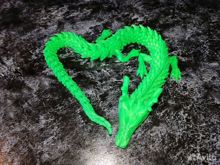 Игрушка антистресс, подвижный дракон