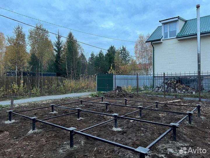 Винтовые сваи напрямую с завода