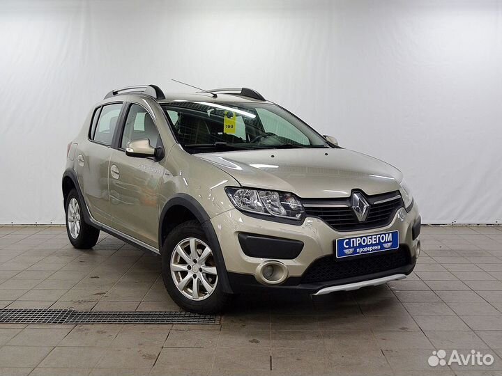 Renault Sandero Stepway 1.6 AT, 2017, 160 000 км