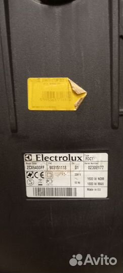 Пылесос electrolux zcx6400ff