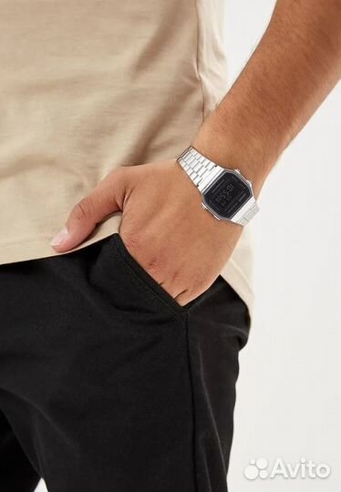 Электронные японские часы Casio Vintage A-168WEM-1