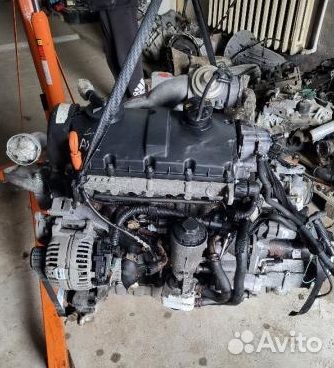 Двс Volkswagen Transporter 5 Caravelle 1.9TDi AXB