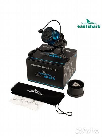 Катушка карповая Eastshark power shot 9000