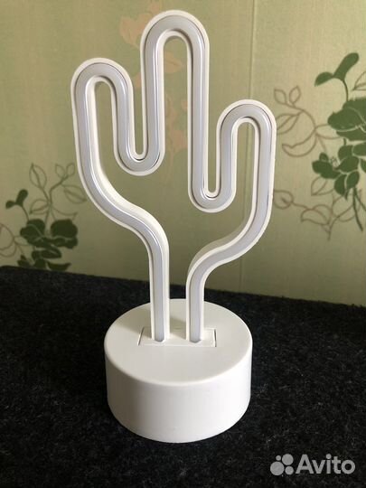 Светильник ночник кактус