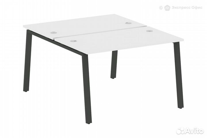 Стол-бенч двойной Metal system style ба.рас-сп-2.2