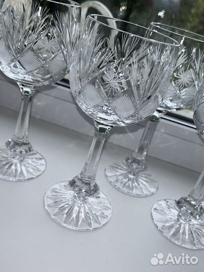 Хрустальные фужеры 