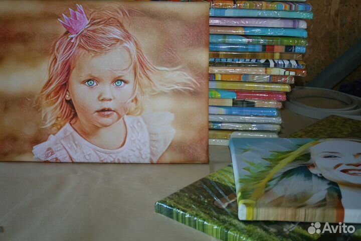 Портрет на холсте по фотографии