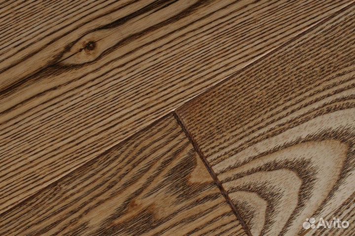 Паркетная доска Амбер вуд / Amber wood Фьюжн Ясень