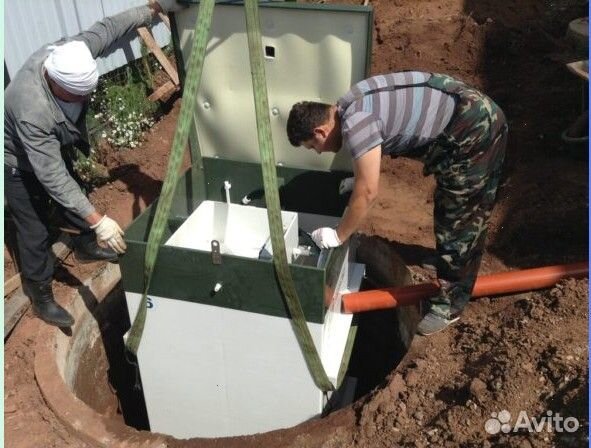 Септик для дома и дачи + монтаж + гарантия