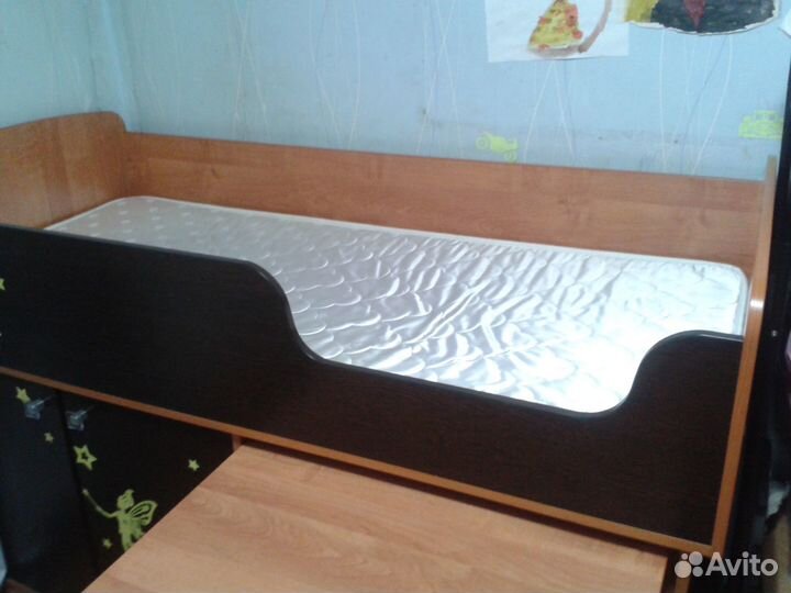 Кровать чердак Дюймовочка 2