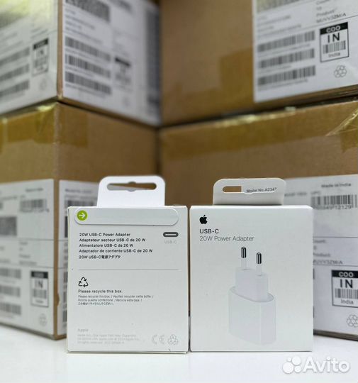 Блок питания apple 20w оригинал