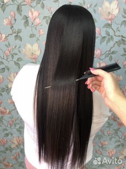 Кератининовое выпрямление/Ботокс для волос