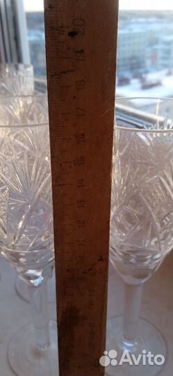 Хрустальные рюмки. Бокалы