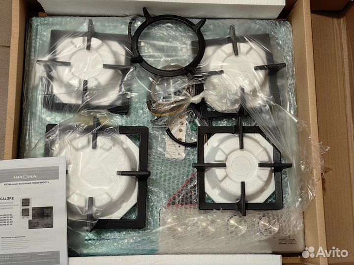 Варочная поверхность krona calore 60 IX газ Новая