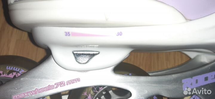 Коньки роликовые раздвиж. Roces Yuma 30-35 +защита